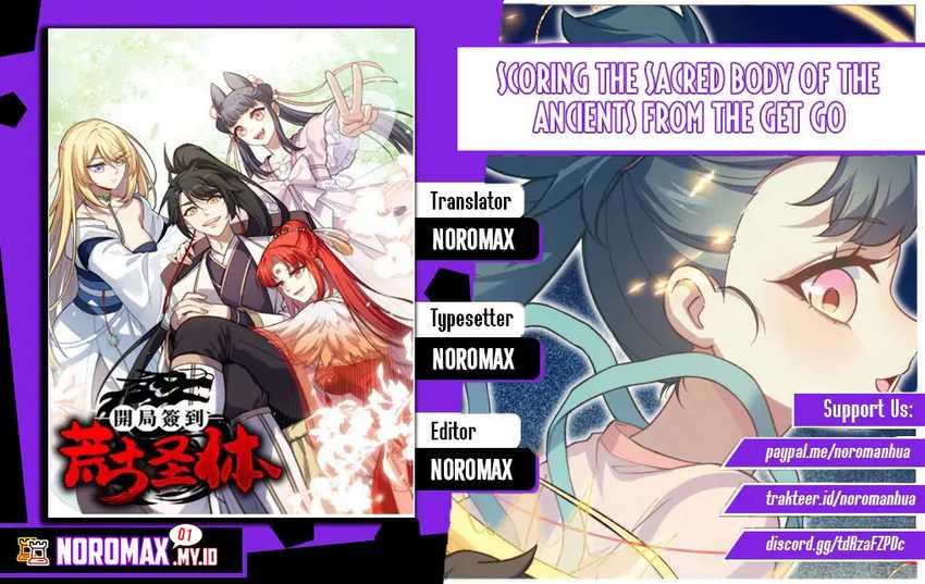 Komik Scoring the Sacred Body of the Ancients from the Get-go Chapter 99 gambar nomor 1