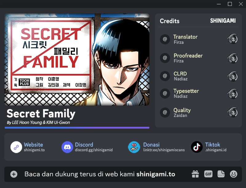 Baca Komik Secret Family Chapter 19 Gambar 1