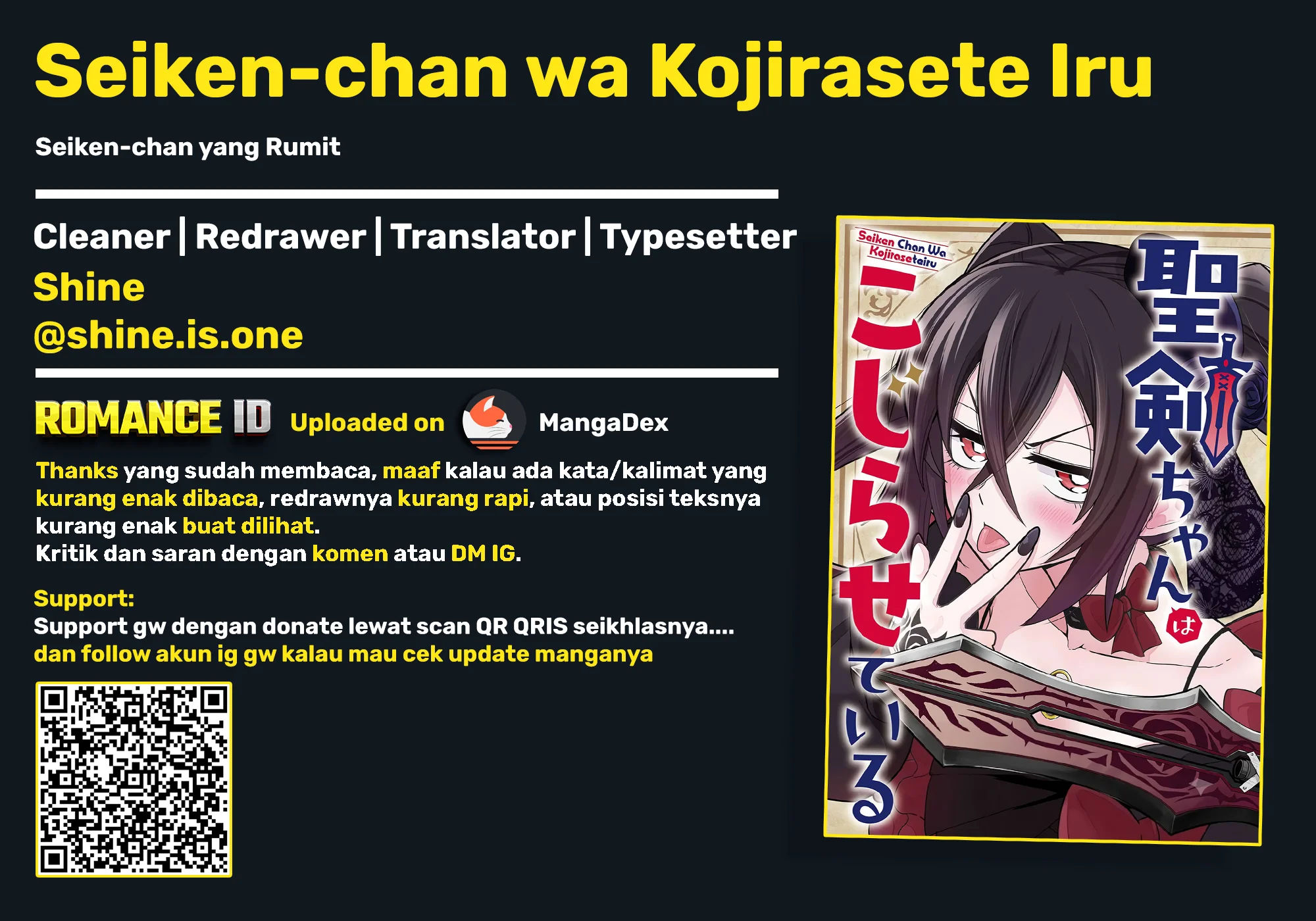 Seiken-chan wa Kojirasete Iru Chapter 3 Gambar 39