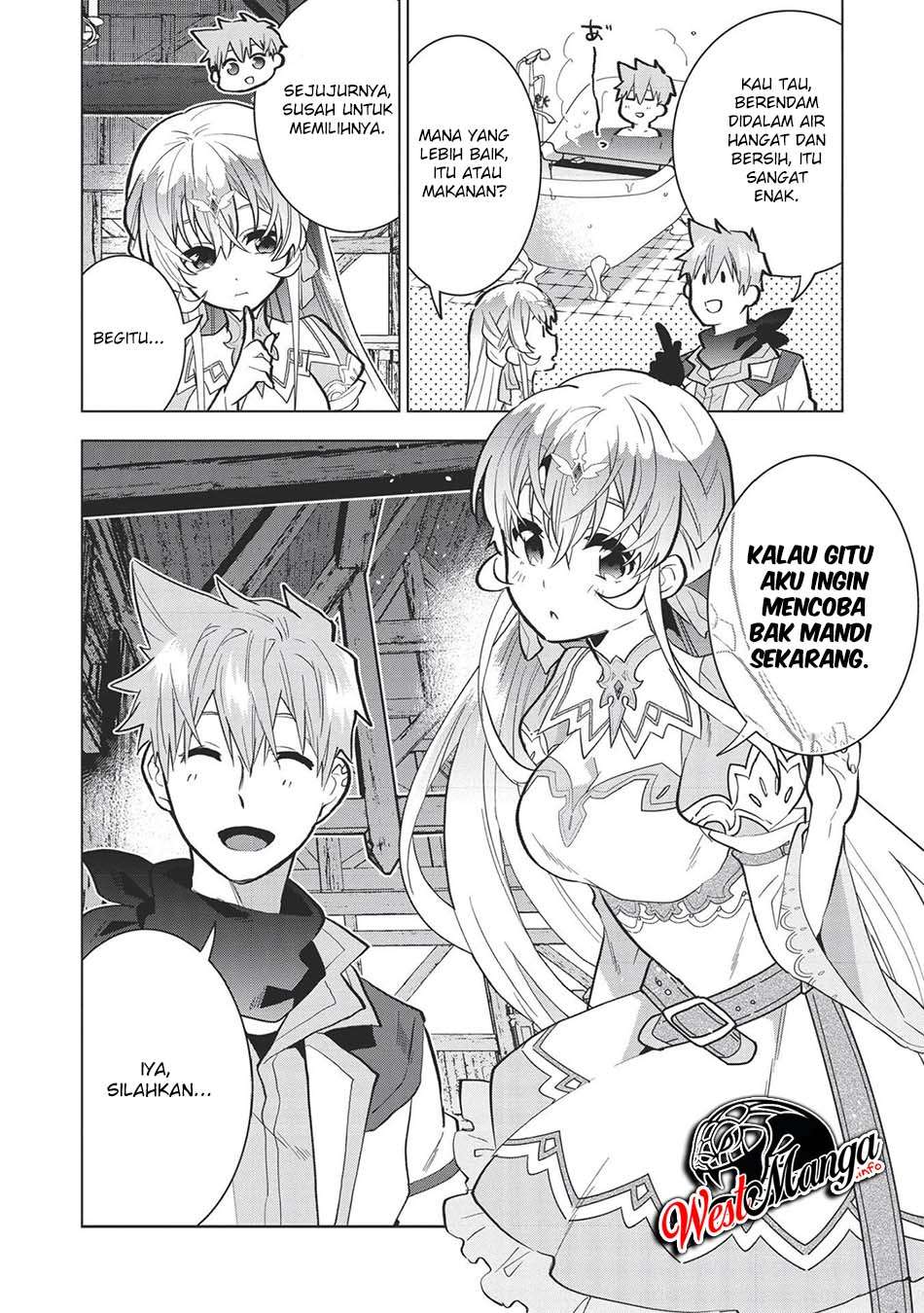 Seikenshi-sama no Maken-chan Chapter 3 Gambar 17