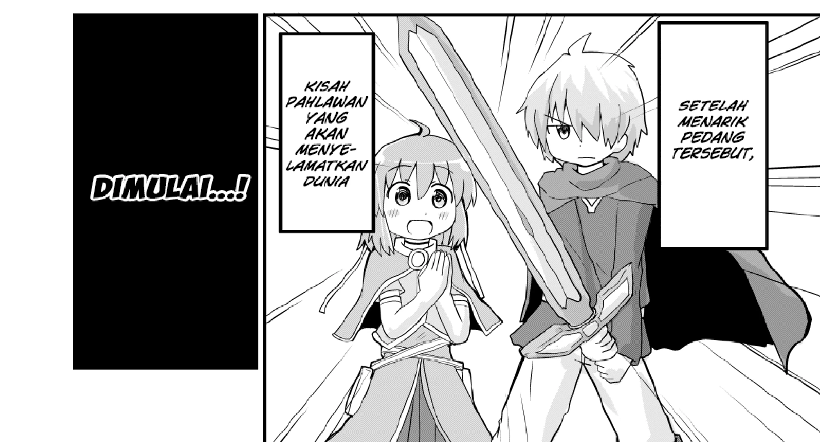 Manga Seinaru Ken wo Nuitara Onna no Ko ni Natte Shimatta Yuusha no Manga Chapter 1 gambar nomor 2