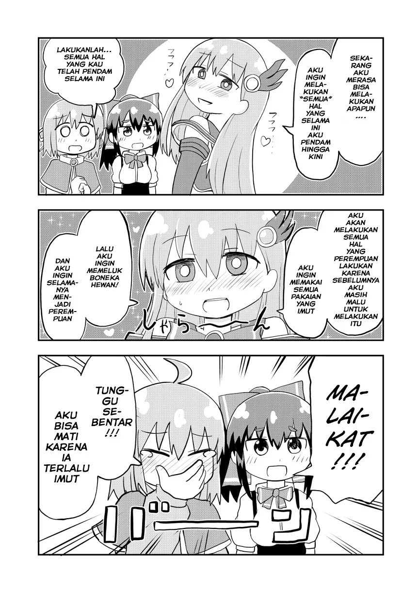 Seinaru Ken wo Nuitara Onna no Ko ni Natte Shimatta Yuusha no Manga Chapter 9 Gambar 4