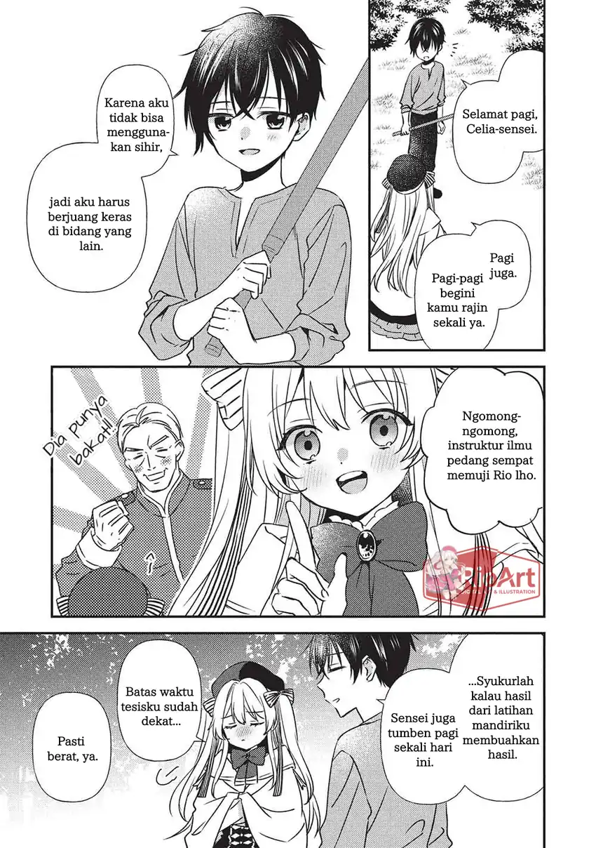 Seirei Gensouki: Konna Sekai de Deaeta Kimi ni Chapter 4.1 Gambar 6