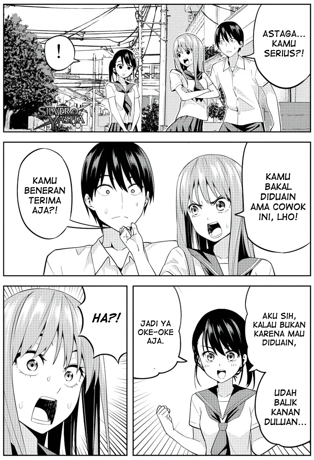 Komik Seiseidoudou Futamata suru Hanashi Chapter 4 gambar 1