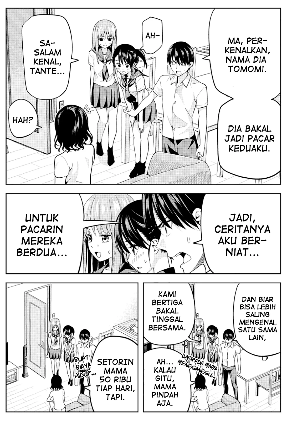 Manga Seiseidoudou Futamata suru Hanashi Chapter 5 gambar 2