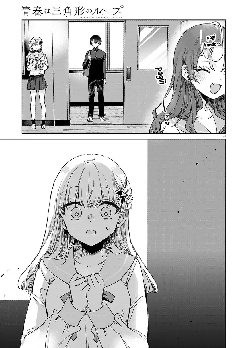 Seishun wa Sankakkei no Loop Chapter 9 Gambar 32