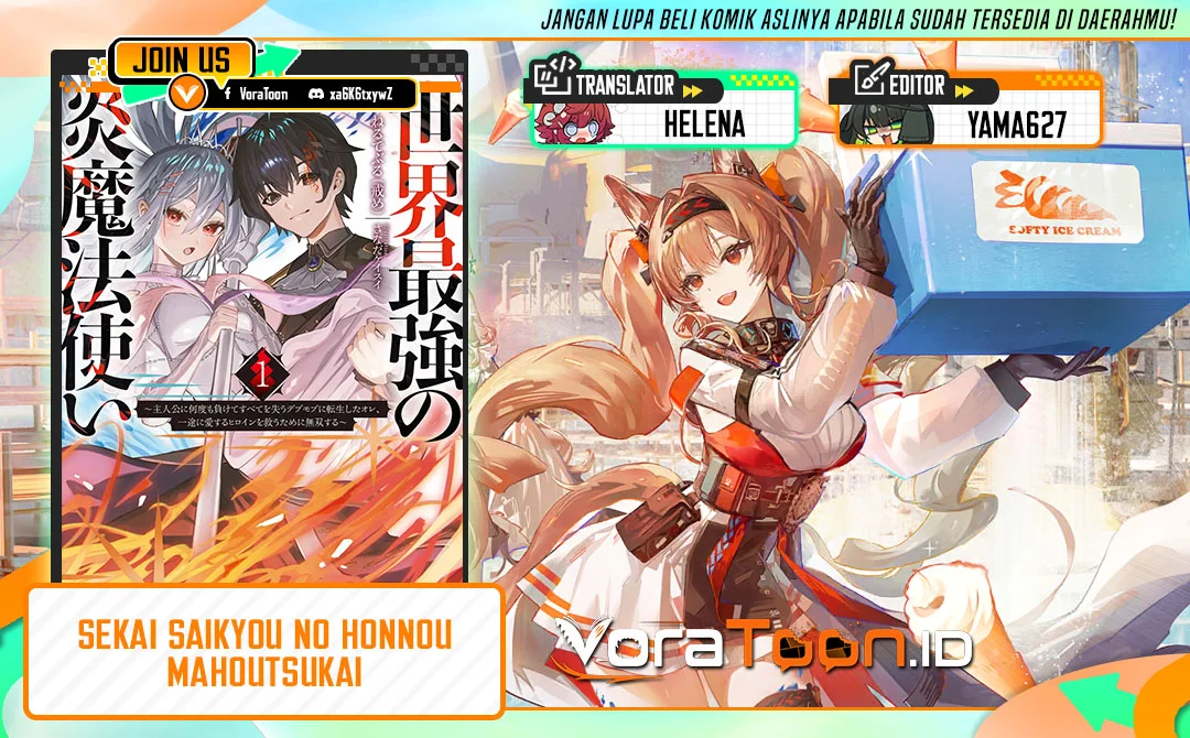 Sekai Saikyou no Honnou Mahoutsukai Chapter 2 halaman 2