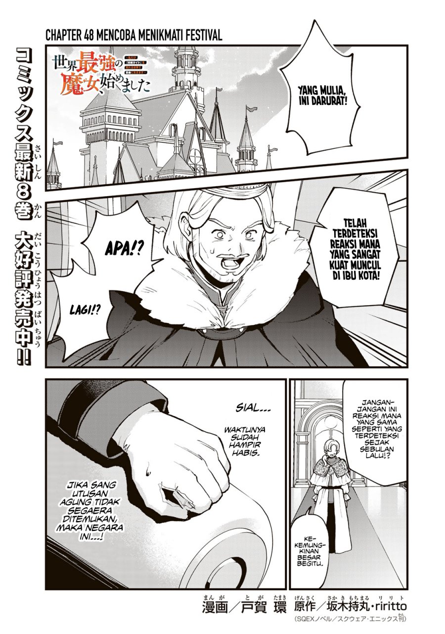 Baca Manga Sekai Saikyou no Majo, Hajimemashita Chapter 48 Gambar 2