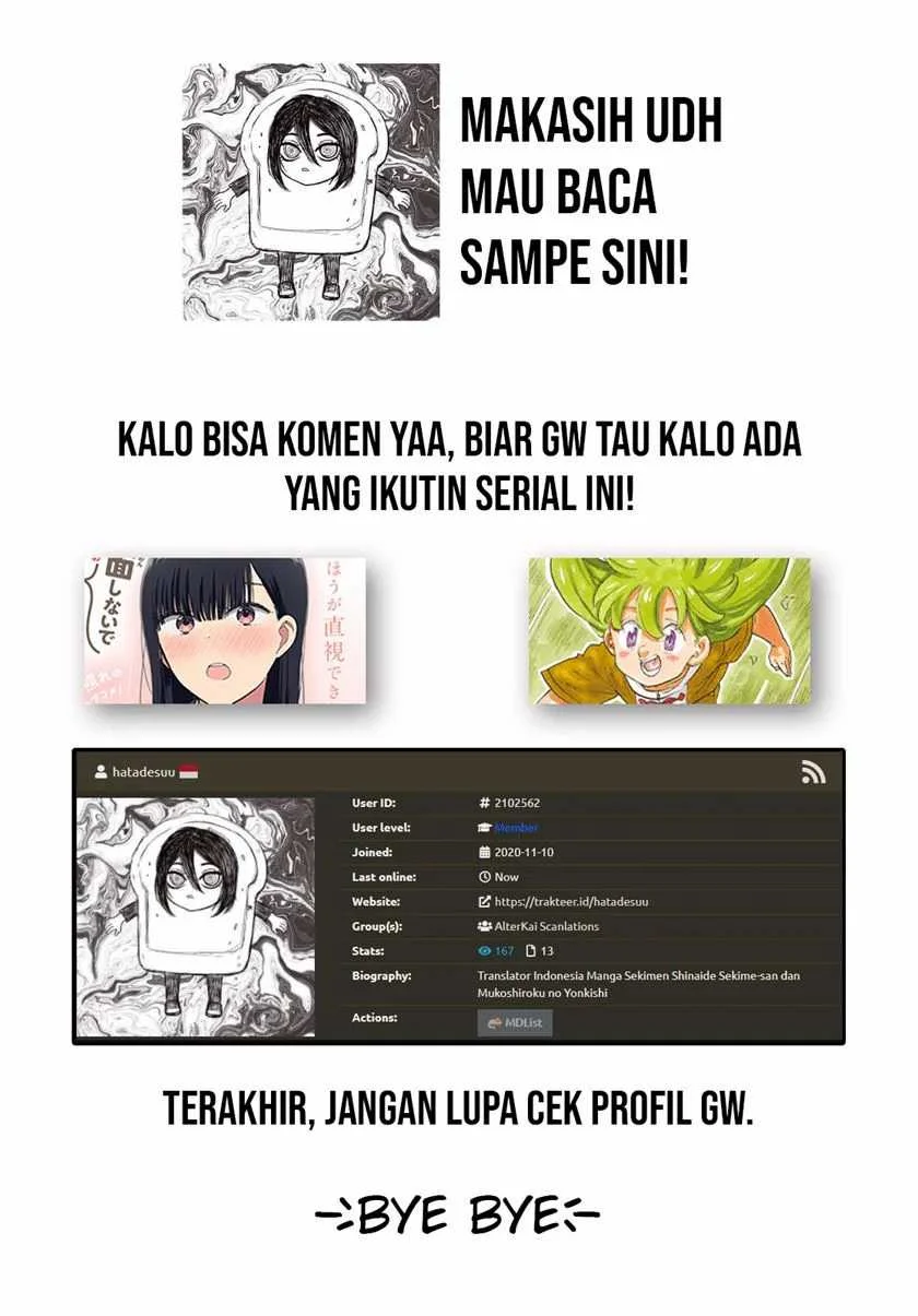 Sekimen Shinaide Sekime-san Chapter 10 Gambar 13