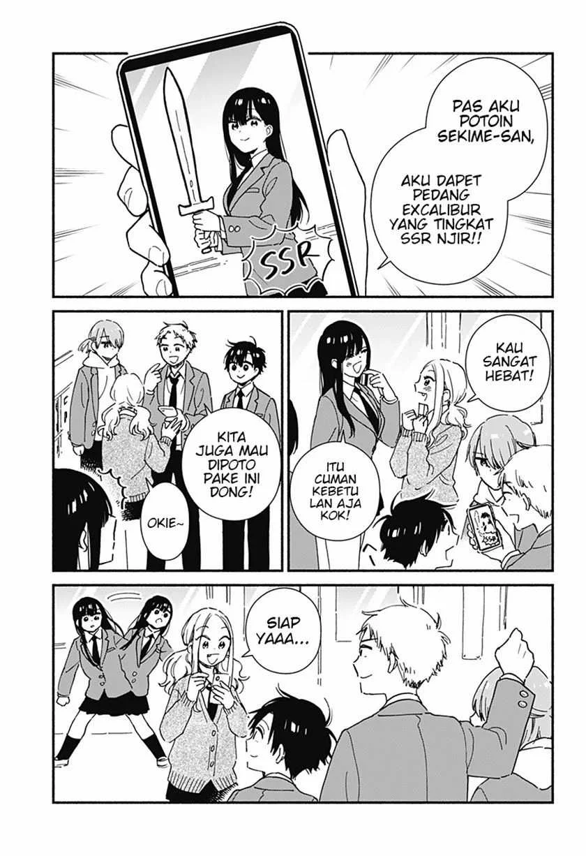 Sekimen Shinaide Sekime-san Chapter 10 Gambar 4