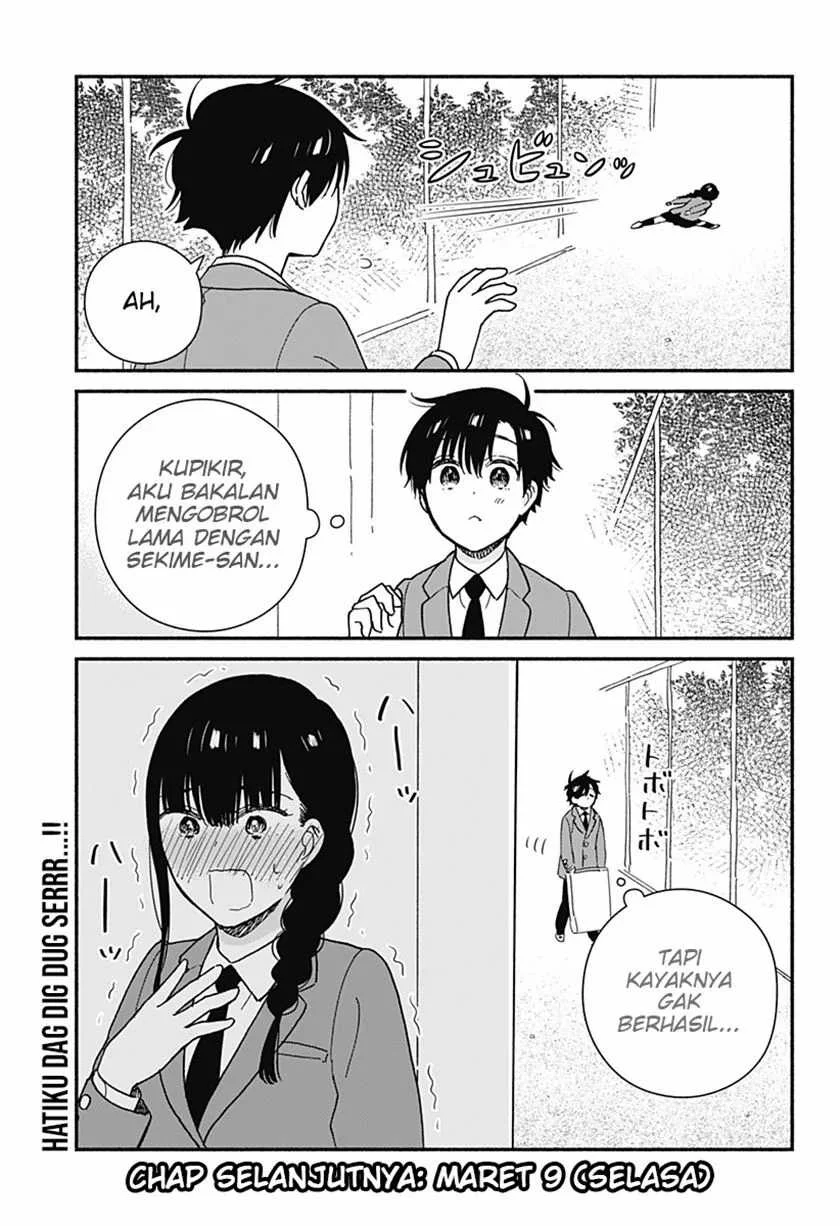 Sekimen Shinaide Sekime-san Chapter 12 Gambar 12