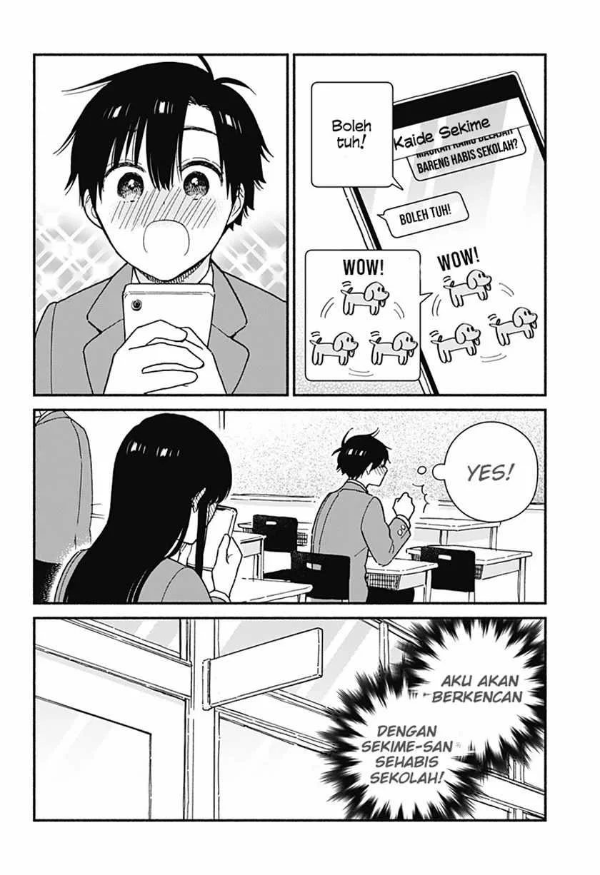 Sekimen Shinaide Sekime-san Chapter 13 Gambar 4