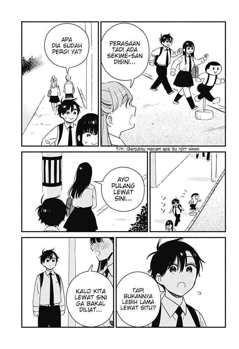 Sekimen Shinaide Sekime-san Chapter 16 Gambar 10