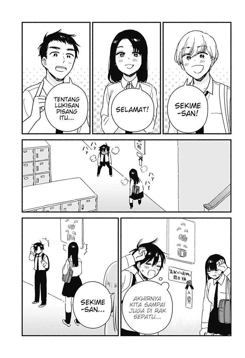 Sekimen Shinaide Sekime-san Chapter 16 Gambar 6