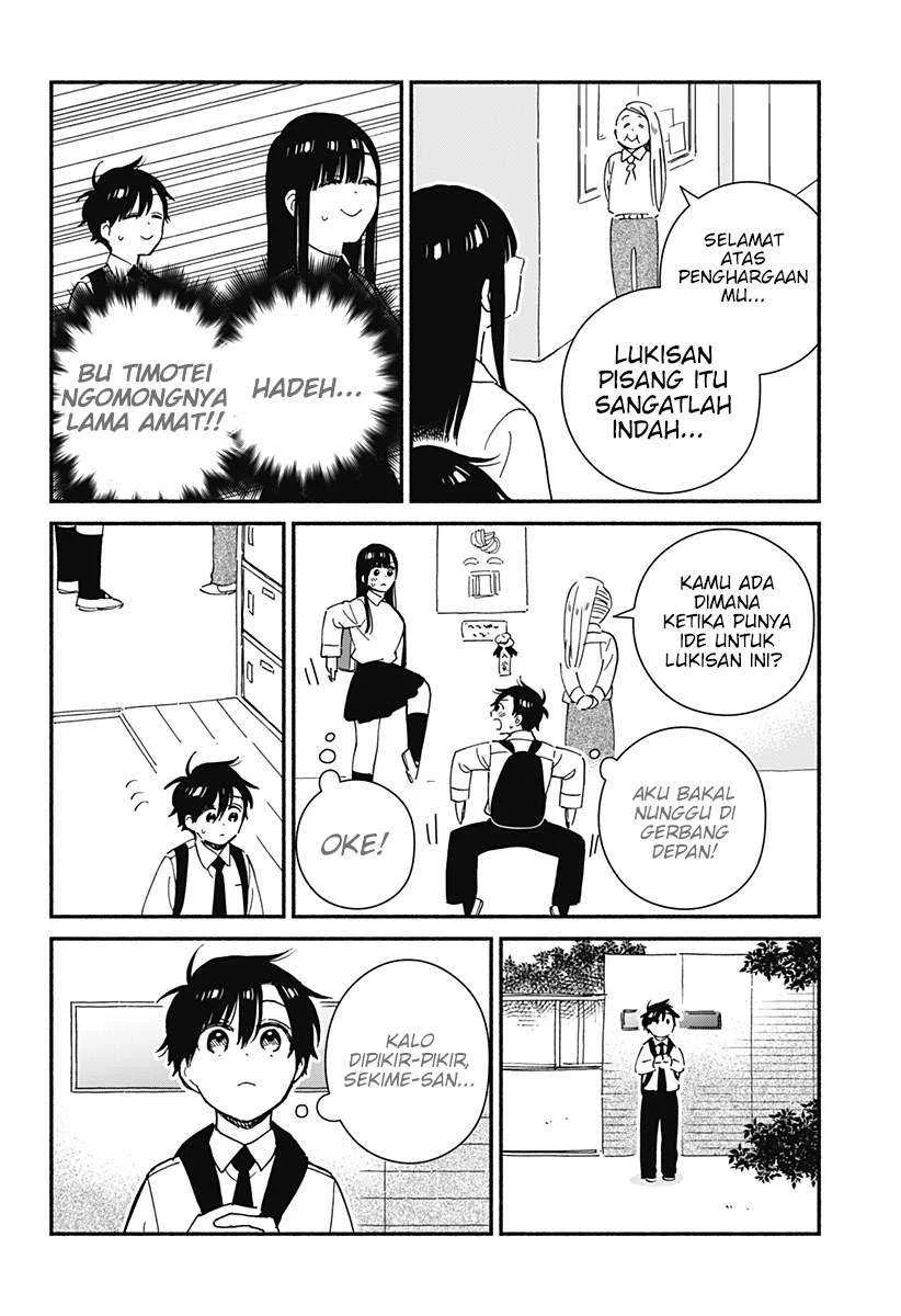 Sekimen Shinaide Sekime-san Chapter 16 Gambar 7
