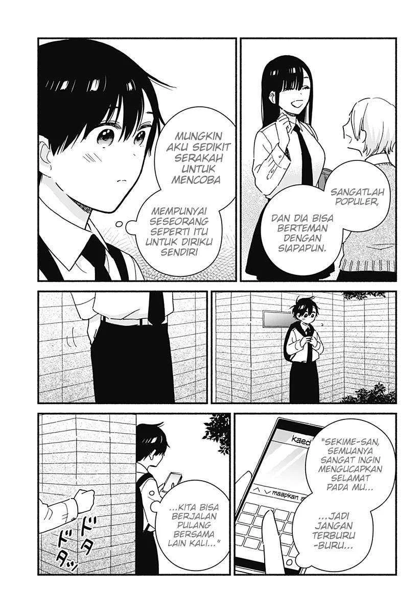 Sekimen Shinaide Sekime-san Chapter 16 Gambar 8
