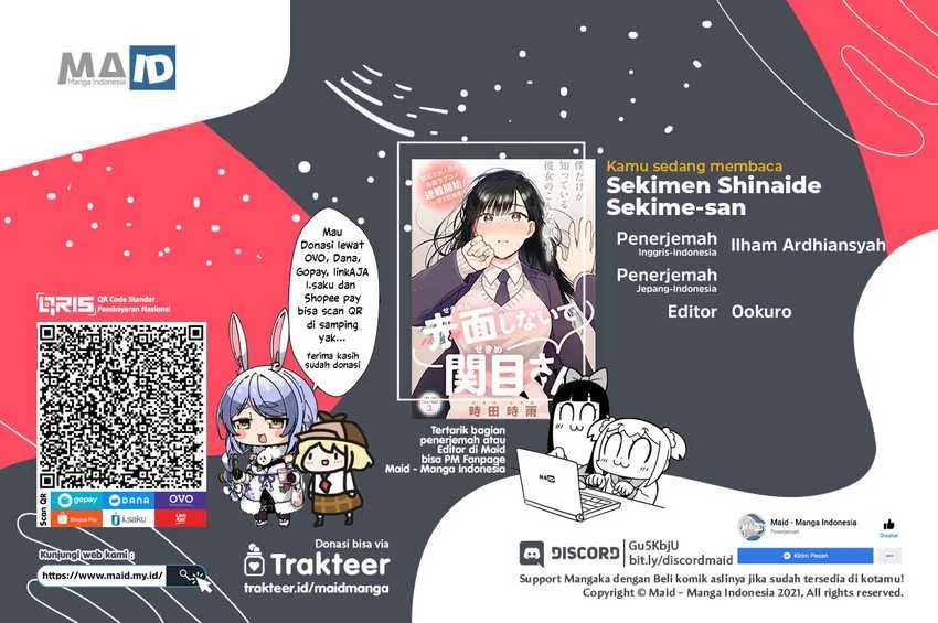 Komik Sekimen Shinaide Sekime-san Chapter 4 gambar 1