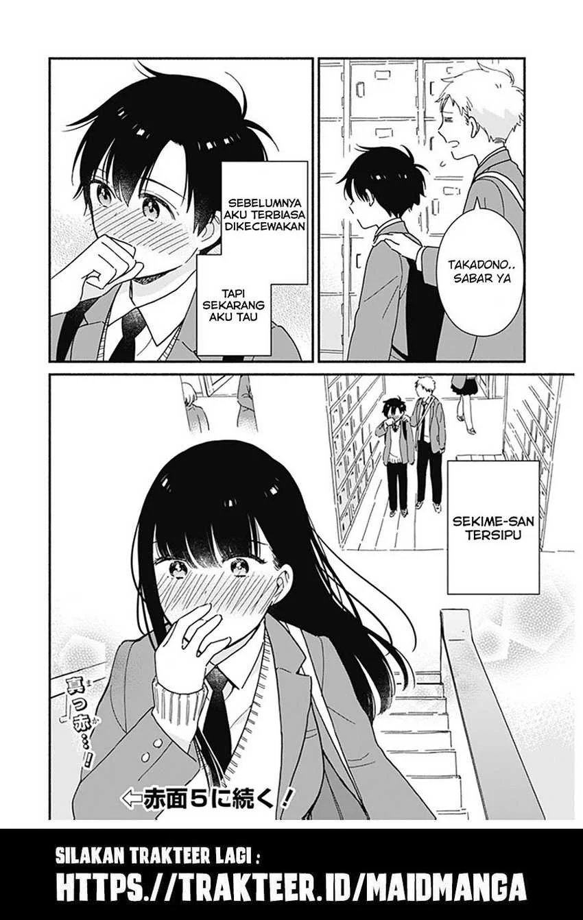 Sekimen Shinaide Sekime-san Chapter 4 Gambar 11