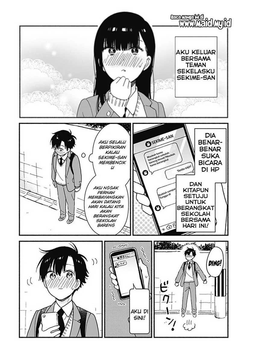 Sekimen Shinaide Sekime-san Chapter 4 Gambar 3