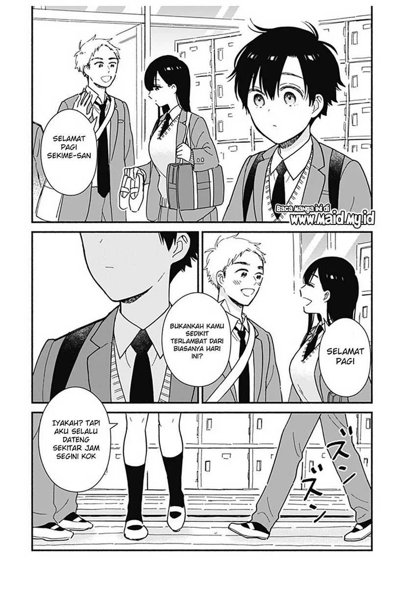 Sekimen Shinaide Sekime-san Chapter 4 Gambar 9