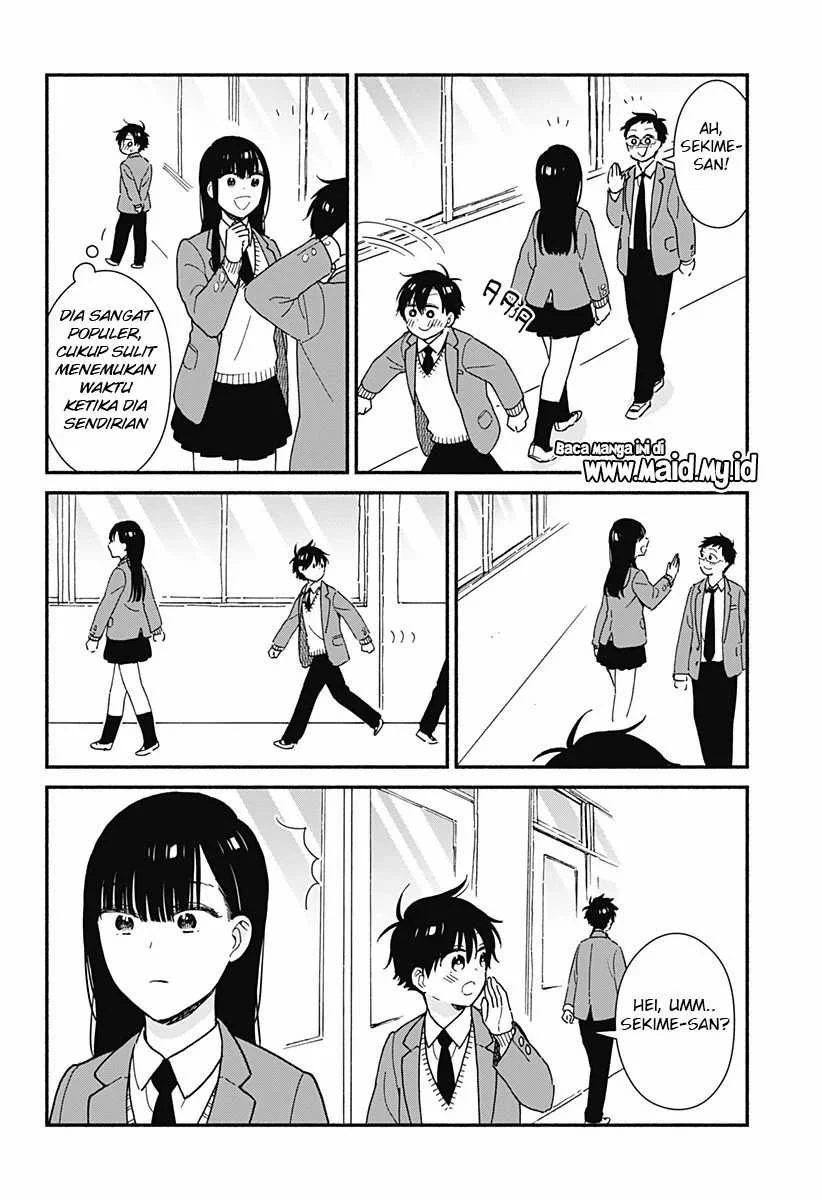 Sekimen Shinaide Sekime-san Chapter 5 Gambar 5