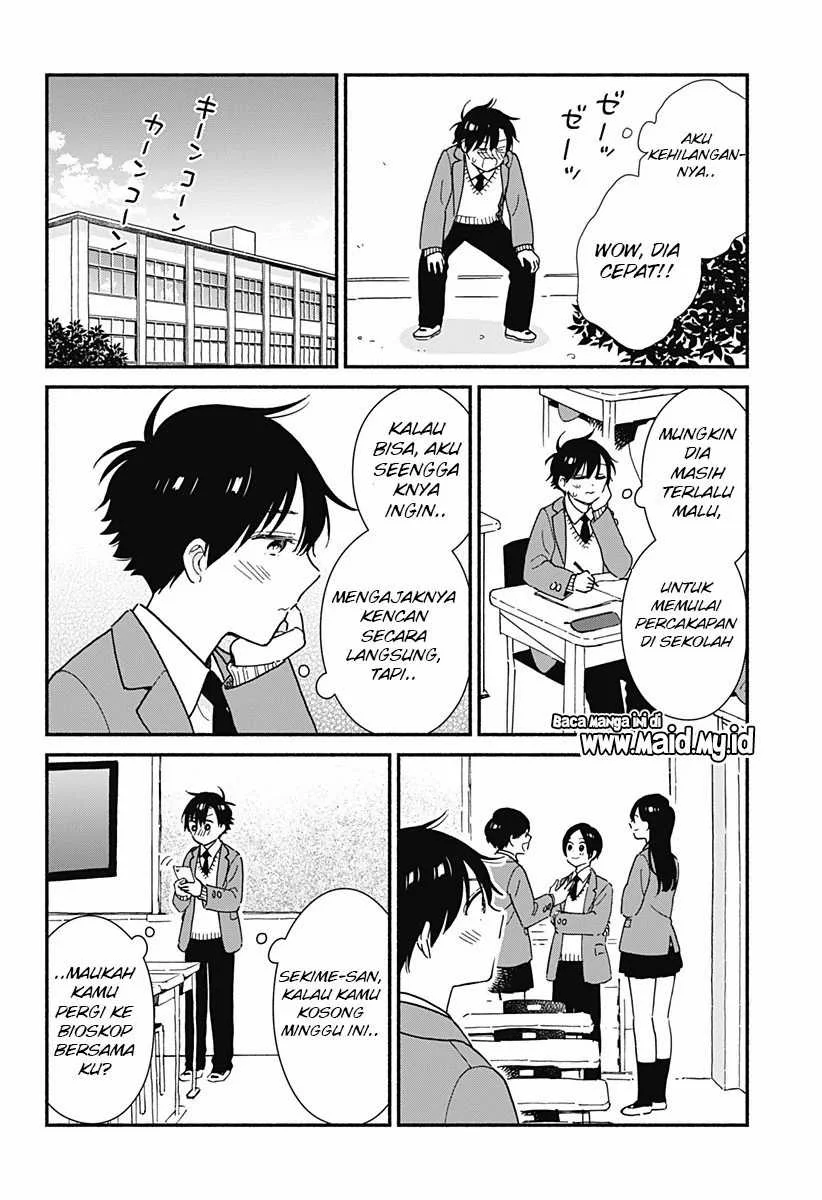 Sekimen Shinaide Sekime-san Chapter 5 Gambar 7