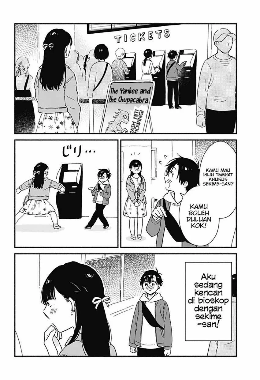 Sekimen Shinaide Sekime-san Chapter 6 Gambar 3