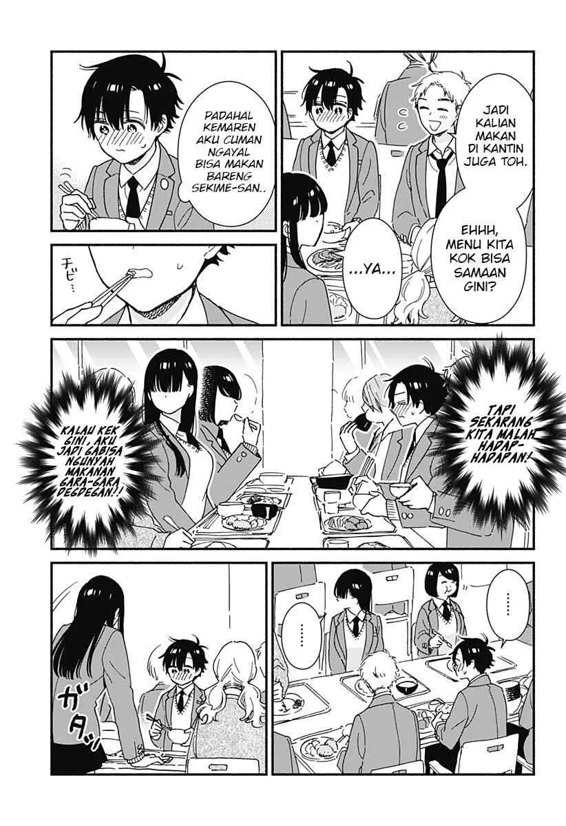 Sekimen Shinaide Sekime-san Chapter 8 Gambar 10