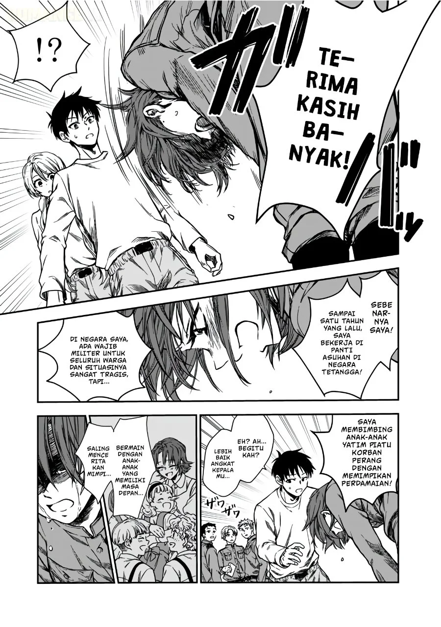 Senchi Kara Kaette kita Takashi-kun. Futsuu ni Koukou Seikatsu wo Okuritai Chapter 1 Gambar 13