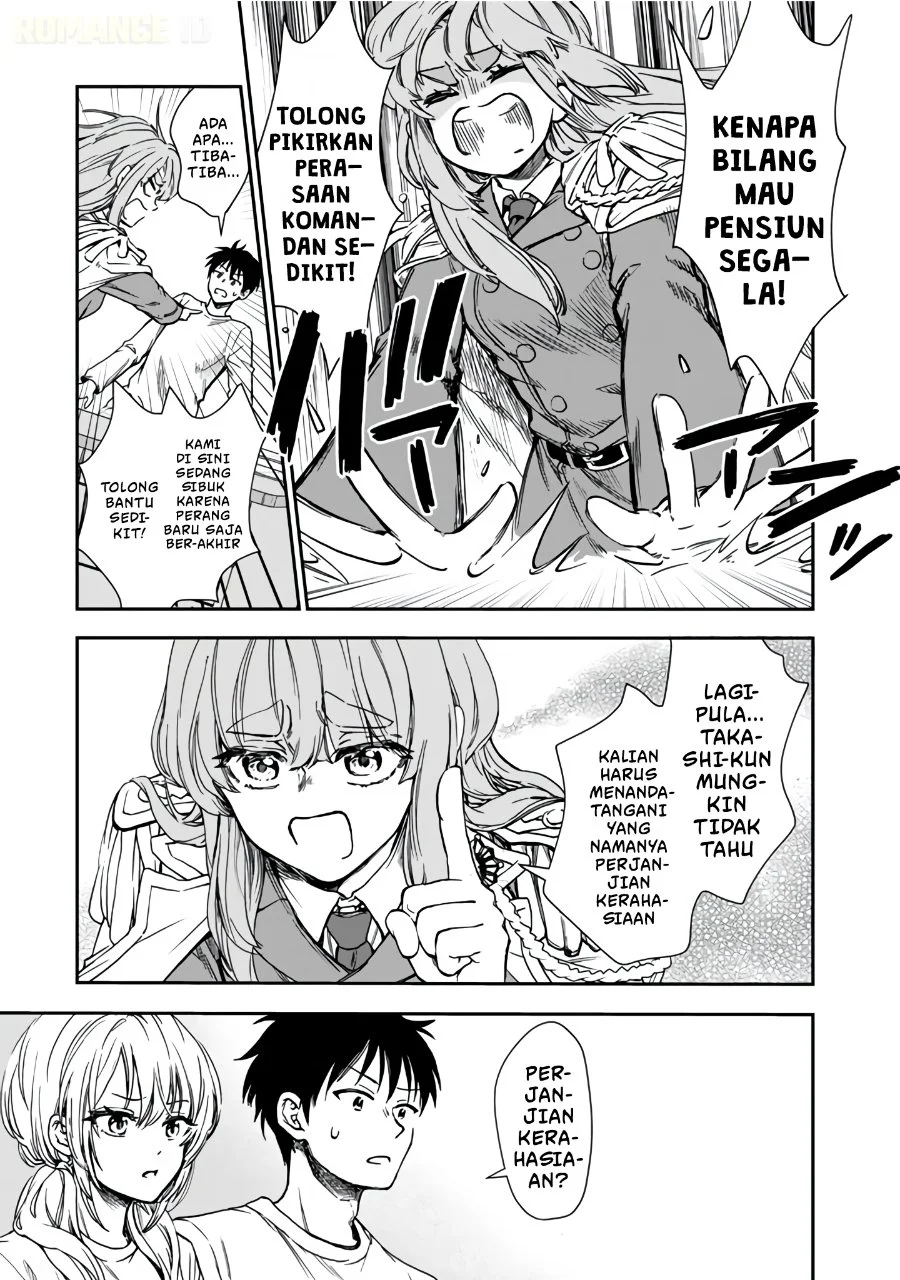 Senchi Kara Kaette kita Takashi-kun. Futsuu ni Koukou Seikatsu wo Okuritai Chapter 1 Gambar 21