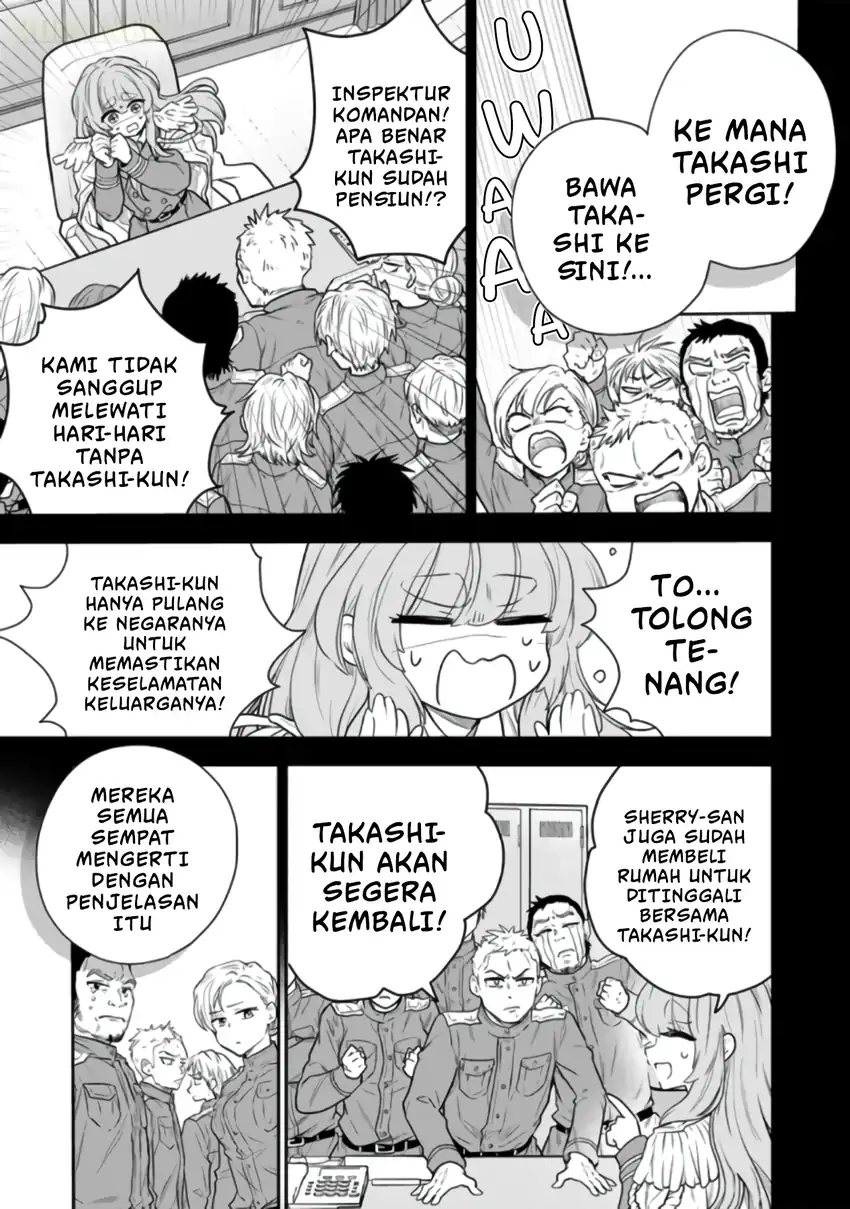 Senchi Kara Kaette kita Takashi-kun. Futsuu ni Koukou Seikatsu wo Okuritai Chapter 15 Gambar 30
