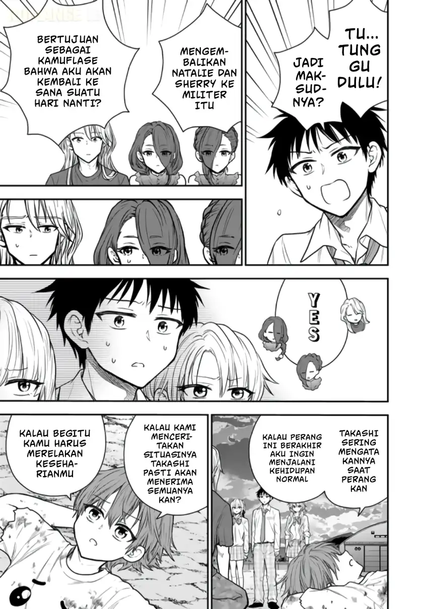 Senchi Kara Kaette kita Takashi-kun. Futsuu ni Koukou Seikatsu wo Okuritai Chapter 15 Gambar 32