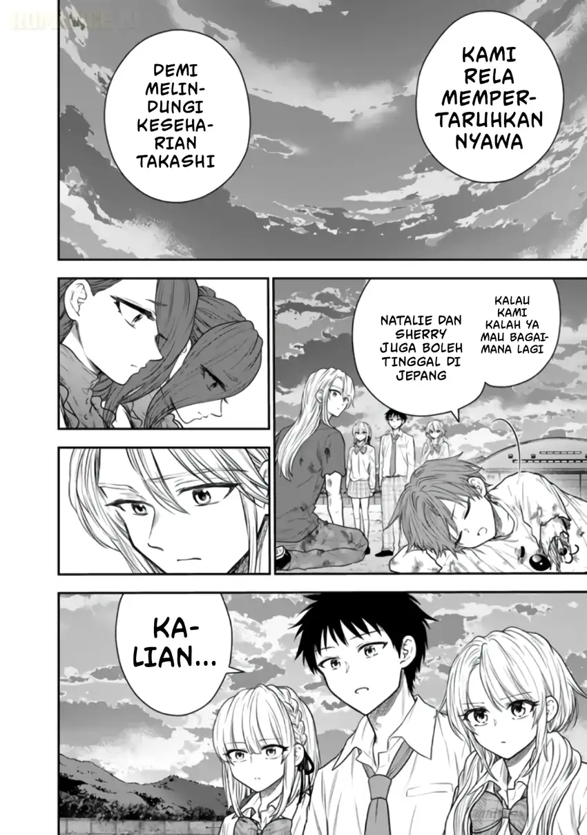 Senchi Kara Kaette kita Takashi-kun. Futsuu ni Koukou Seikatsu wo Okuritai Chapter 15 Gambar 33