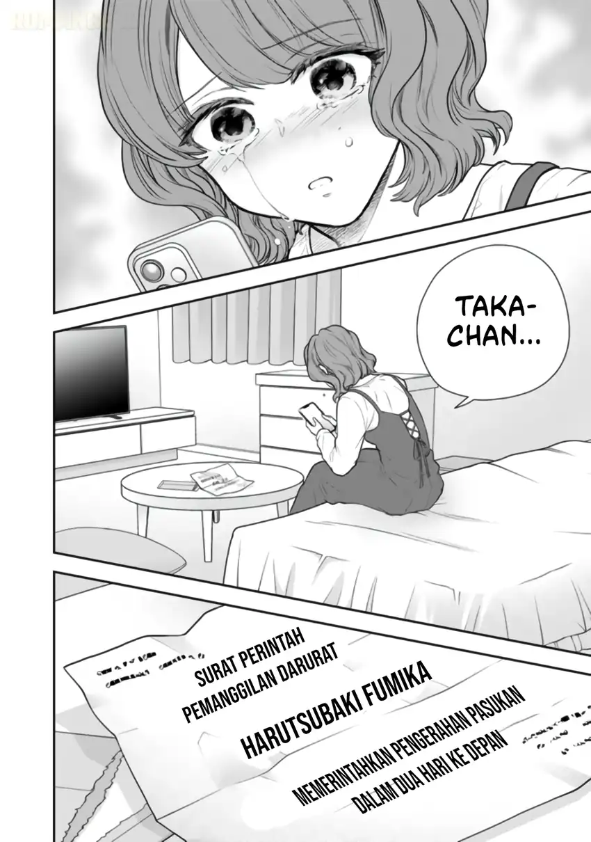 Senchi Kara Kaette kita Takashi-kun. Futsuu ni Koukou Seikatsu wo Okuritai Chapter 16 Gambar 35