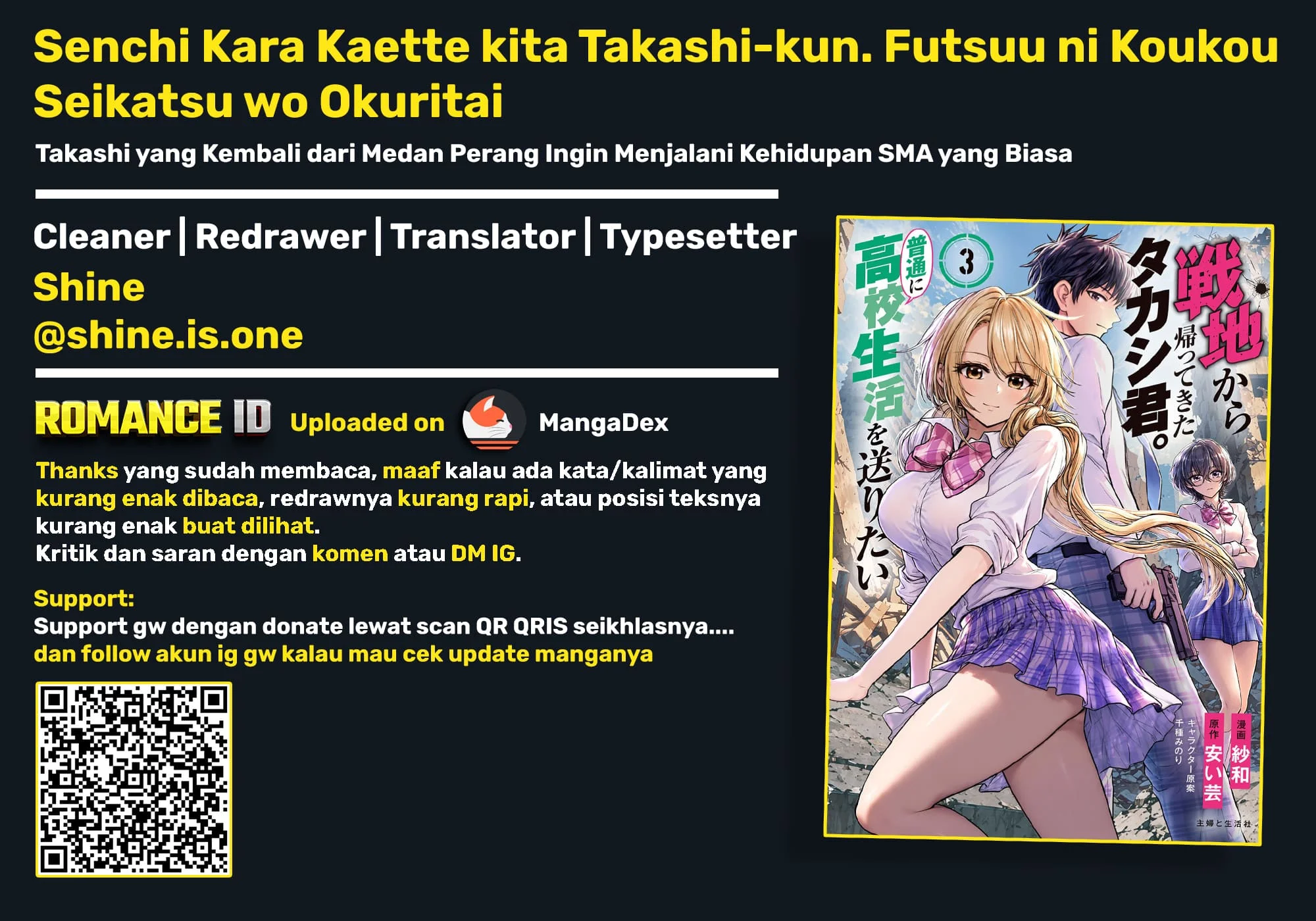 Senchi Kara Kaette kita Takashi-kun. Futsuu ni Koukou Seikatsu wo Okuritai Chapter 18 Gambar 35