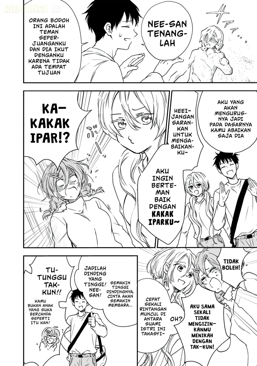 Senchi Kara Kaette kita Takashi-kun. Futsuu ni Koukou Seikatsu wo Okuritai Chapter 2 Gambar 11