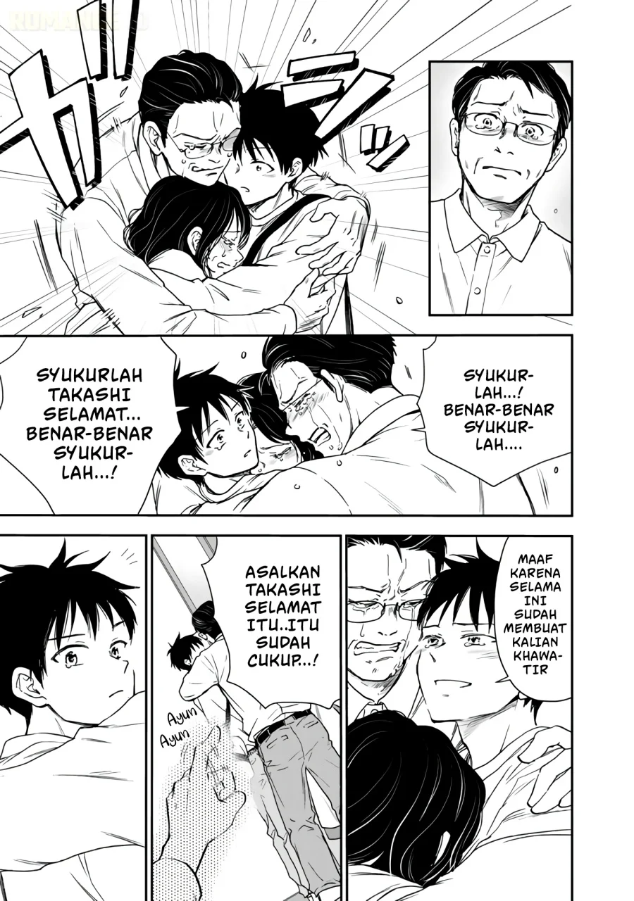 Senchi Kara Kaette kita Takashi-kun. Futsuu ni Koukou Seikatsu wo Okuritai Chapter 2 Gambar 20