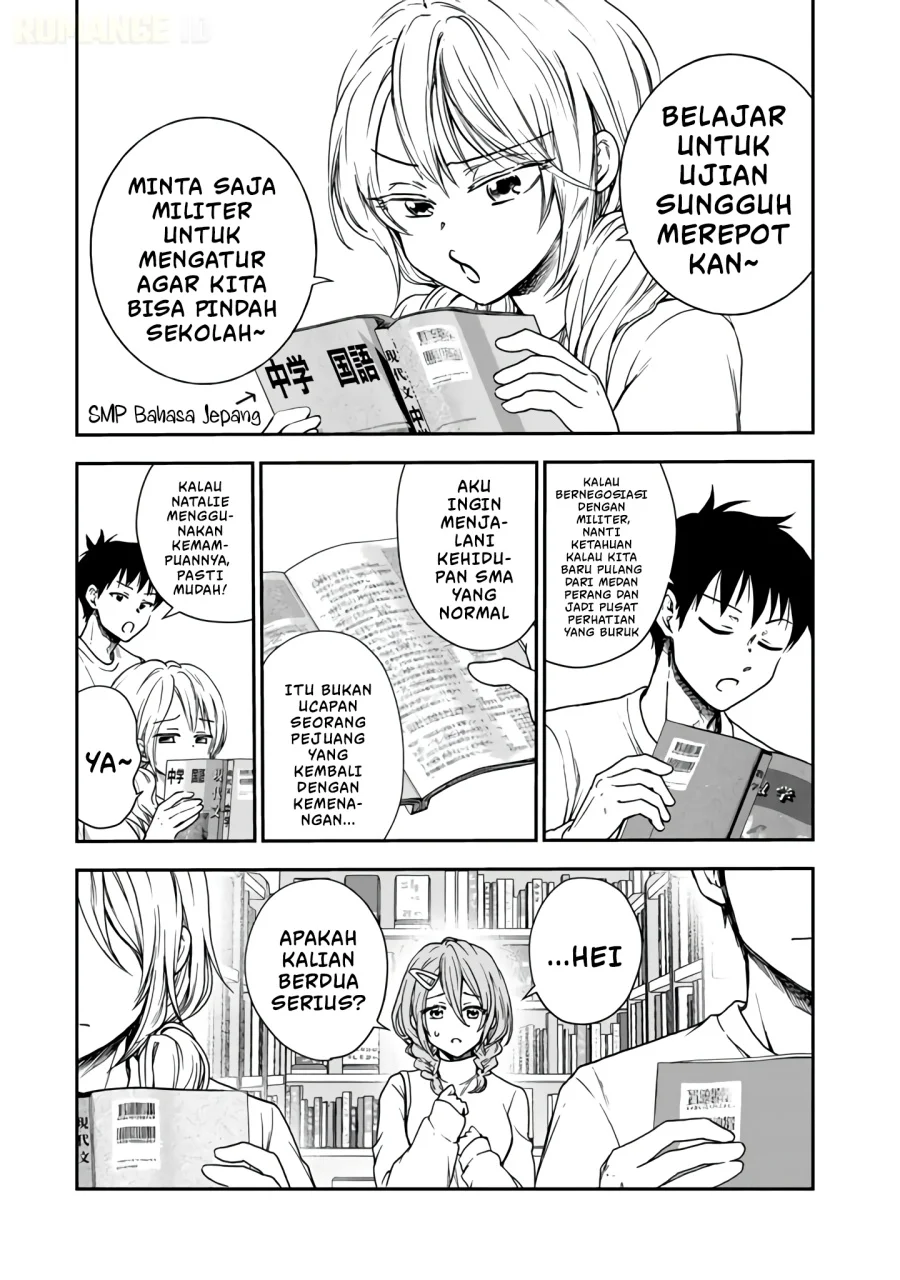 Manga Senchi Kara Kaette kita Takashi-kun. Futsuu ni Koukou Seikatsu wo Okuritai Chapter 3 gambar 2