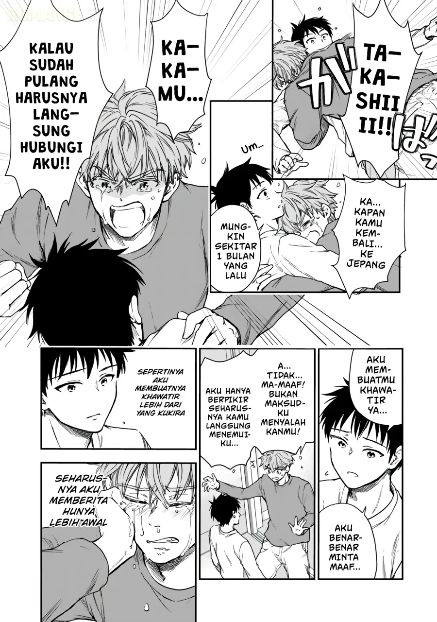 Senchi Kara Kaette kita Takashi-kun. Futsuu ni Koukou Seikatsu wo Okuritai Chapter 5 Gambar 13