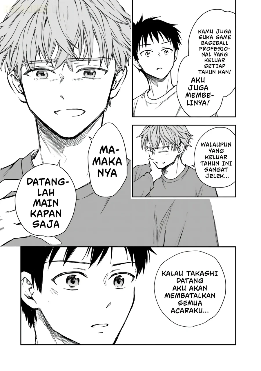 Senchi Kara Kaette kita Takashi-kun. Futsuu ni Koukou Seikatsu wo Okuritai Chapter 5 Gambar 16