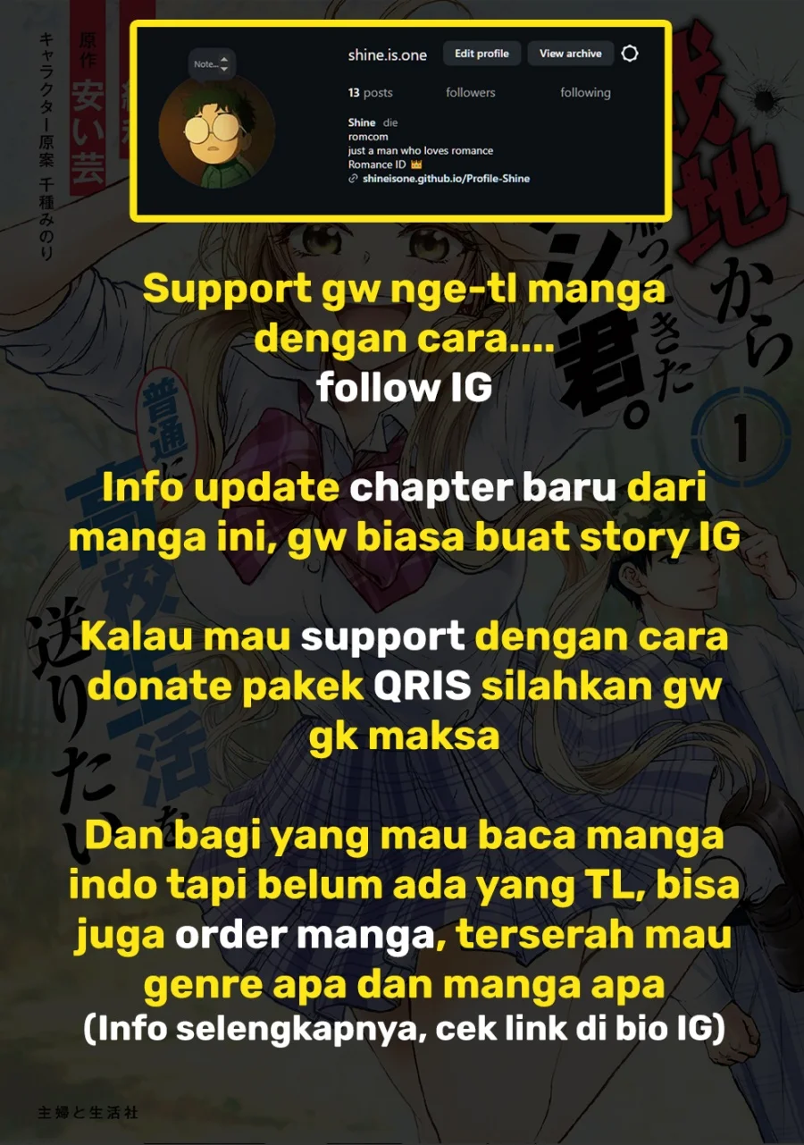 Senchi Kara Kaette kita Takashi-kun. Futsuu ni Koukou Seikatsu wo Okuritai Chapter 5 Gambar 37