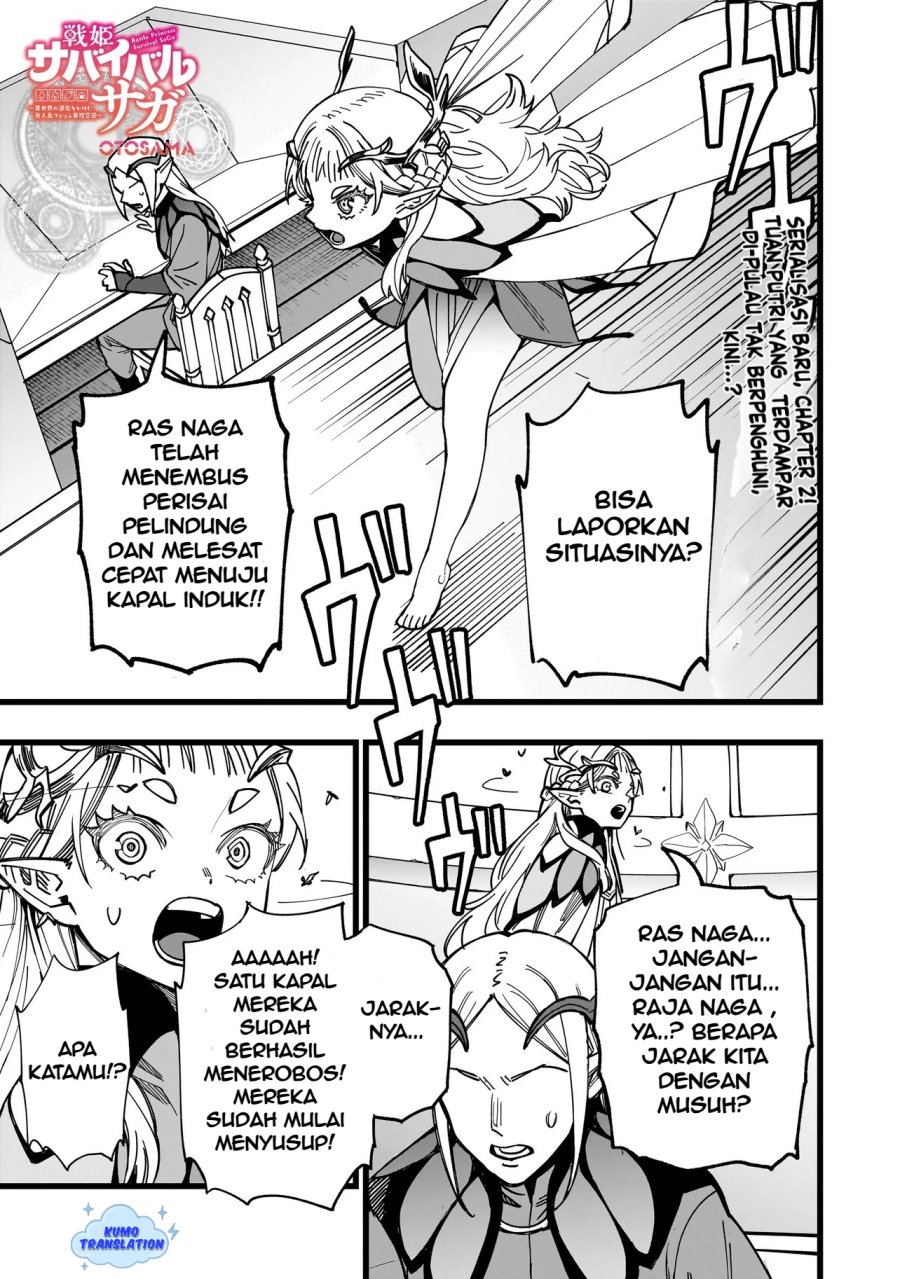 Baca Manga Senki Survival Saga: Isekai no Unmei o Kaketa Mujintou Fujun Iseikouyuu Chapter 2 Gambar 2