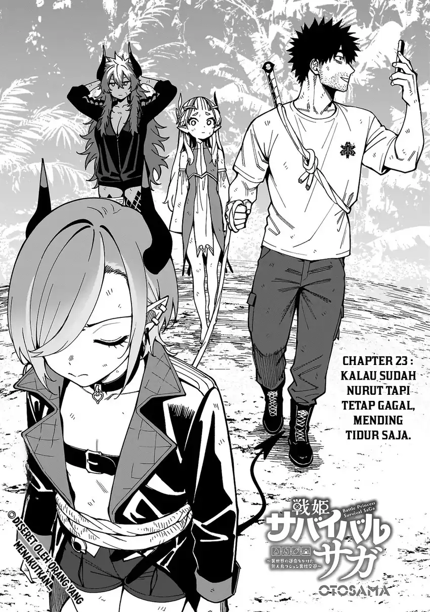 Manga Senki Survival Saga: Isekai no Unmei o Kaketa Mujintou Fujun Iseikouyuu Chapter 23 gambar 2