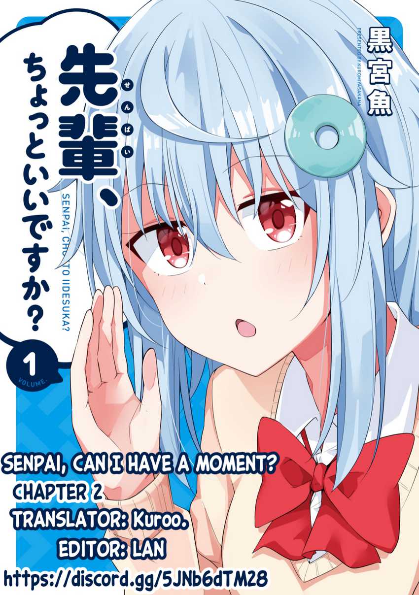 Baca Komik Senpai, Chotto ii Desu ka? Chapter 2 Gambar 1