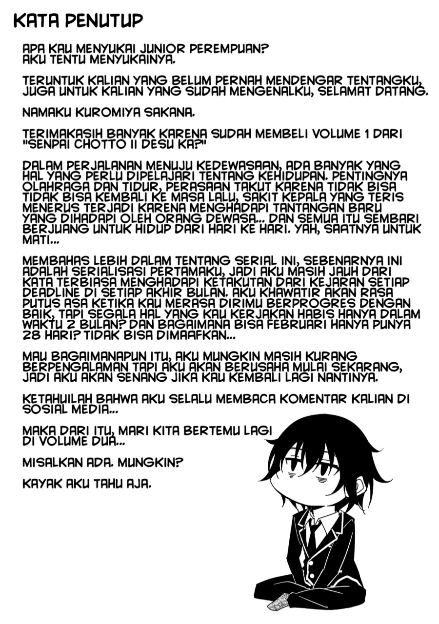 Senpai, Chotto ii Desu ka? Chapter 6 Gambar 8