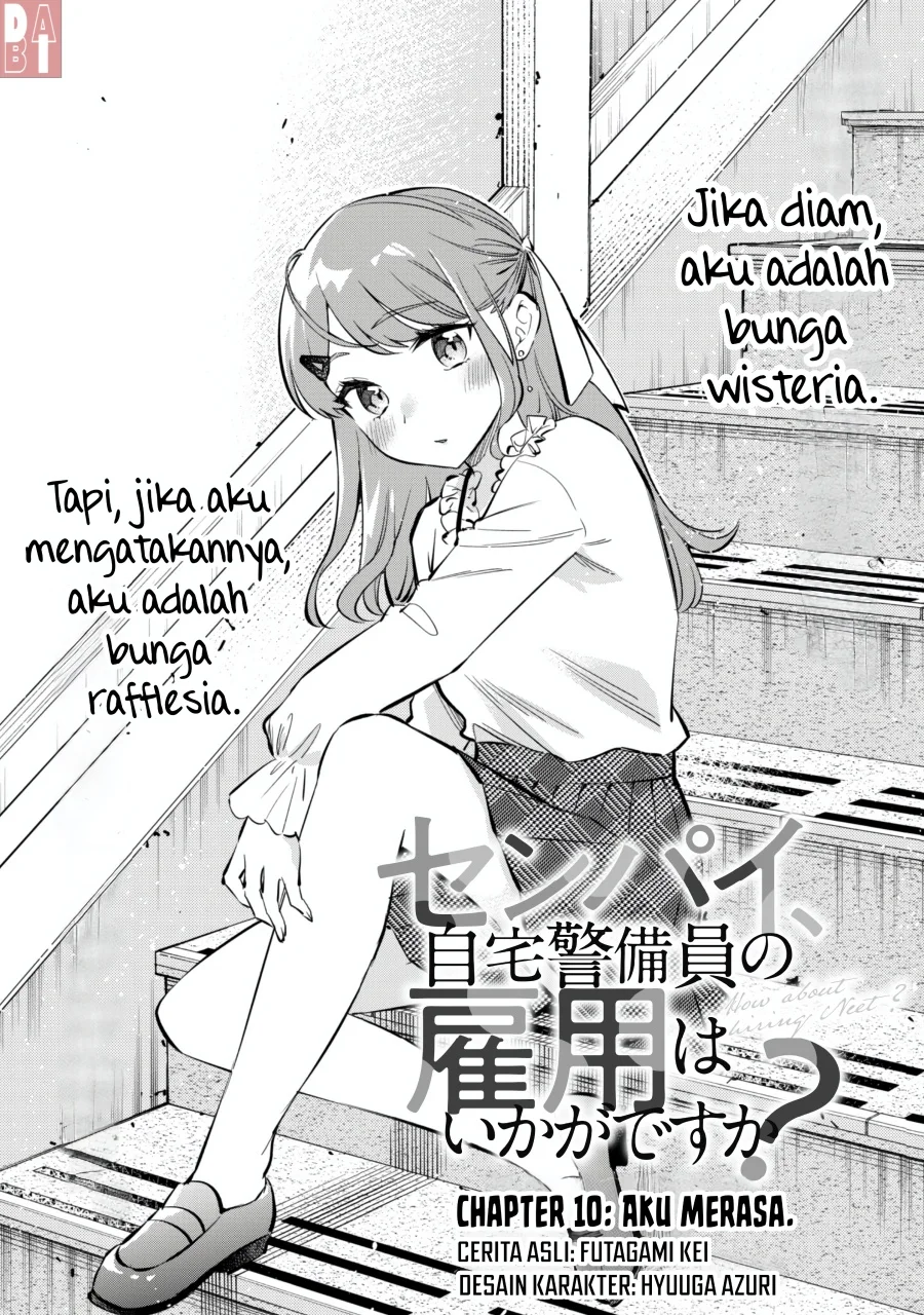 Senpai, Jitaku Keibiin no Koyou wa Ikaga desu ka? Chapter 10 Gambar 3