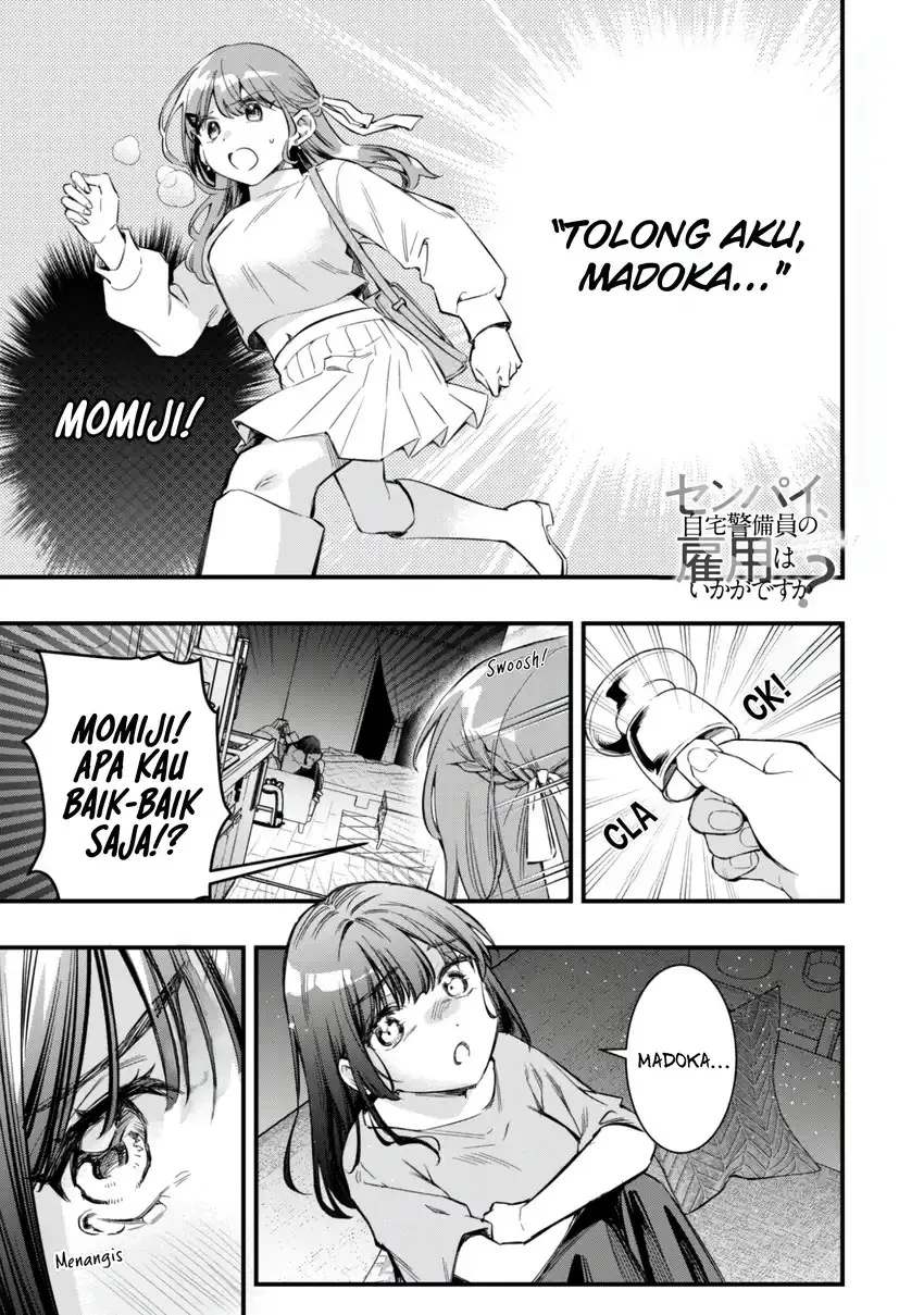 Senpai, Jitaku Keibiin no Koyou wa Ikaga desu ka? Chapter 11 Gambar 3