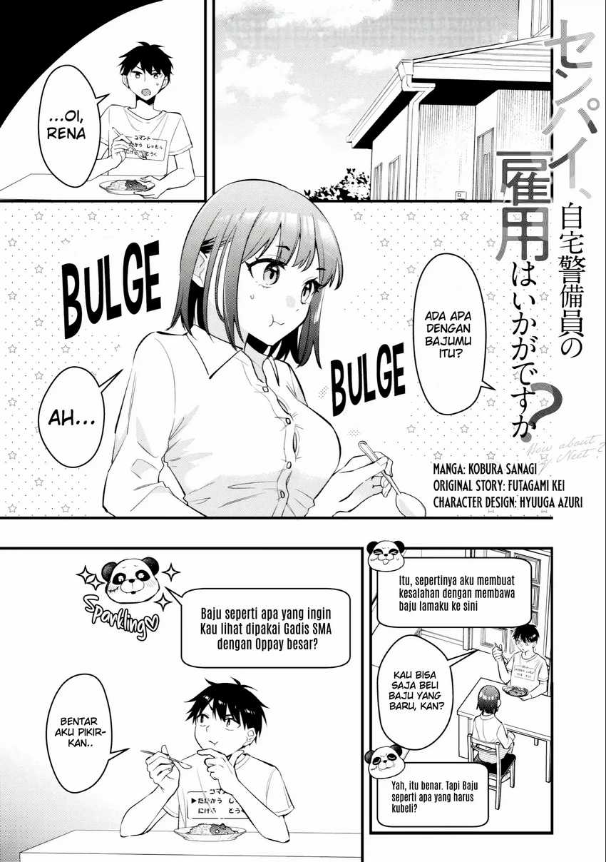 Baca Manga Senpai, Jitaku Keibiin no Koyou wa Ikaga desu ka? Chapter 5.5 Gambar 2