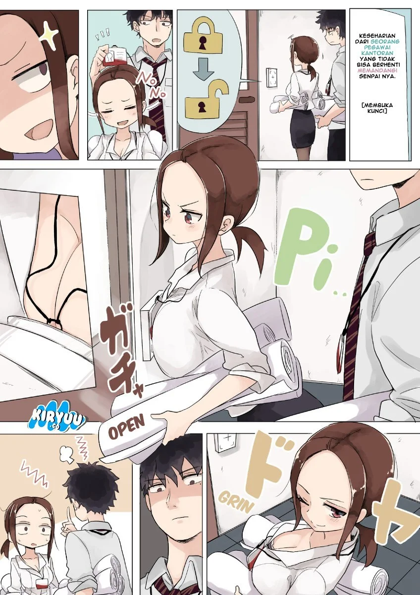 Senpai Kara Me ga Hanasenai To Aru Kaishain no Nichijou Chapter 1 Gambar 3