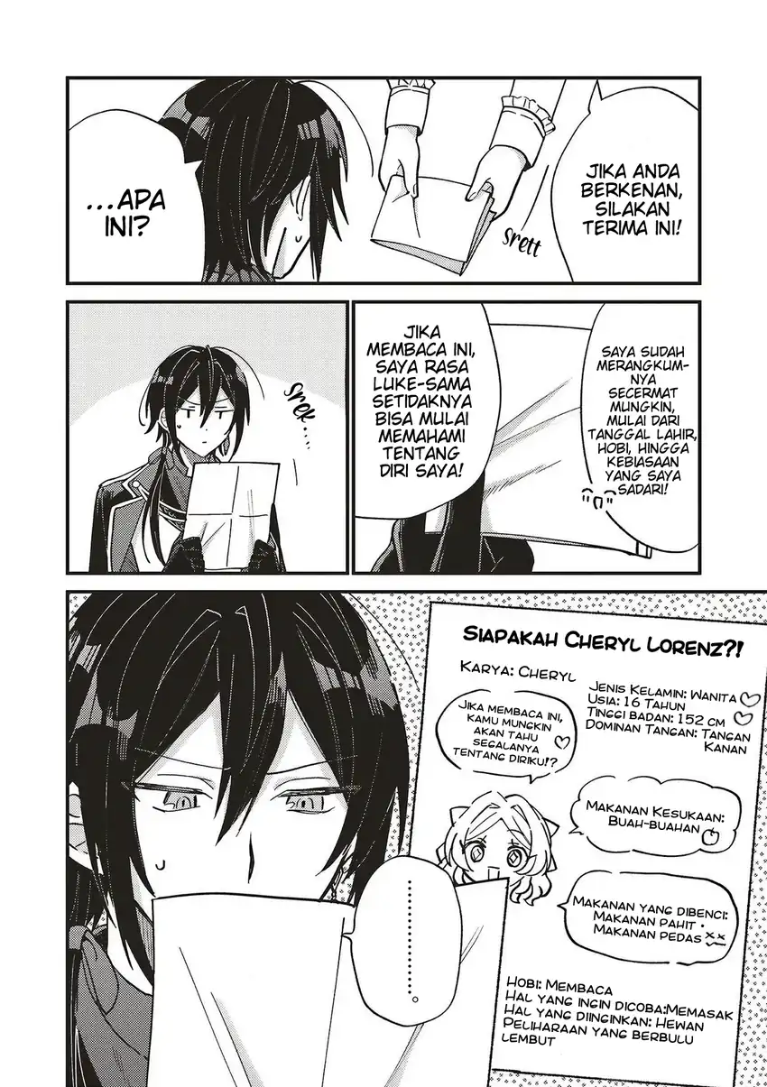Senrihin Reijou Sheryl wa Jibun Okorosu Otto wo Kago Shitai Chapter 4.1 Gambar 17